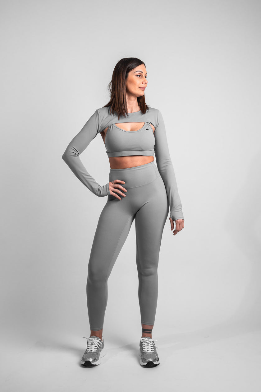 Noak Ivy Combo Bra & Long Sleeve | Yoga Set | Comfort Fit