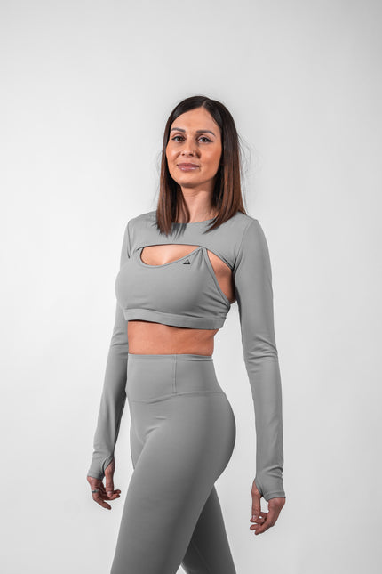 Noak Ivy Combo Bra & Long Sleeve | Yoga Set | Comfort Fit