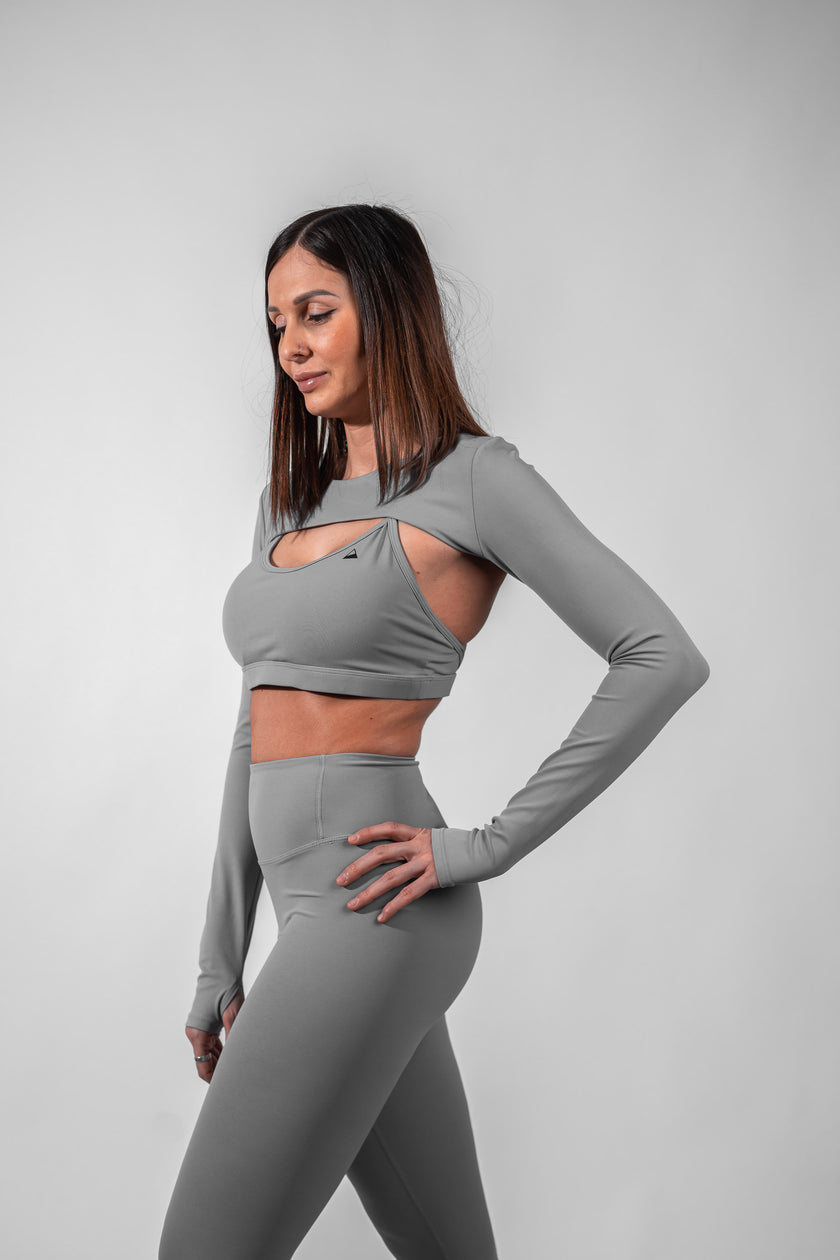 Noak Ivy Combo Bra & Long Sleeve | Yoga Set | Comfort Fit