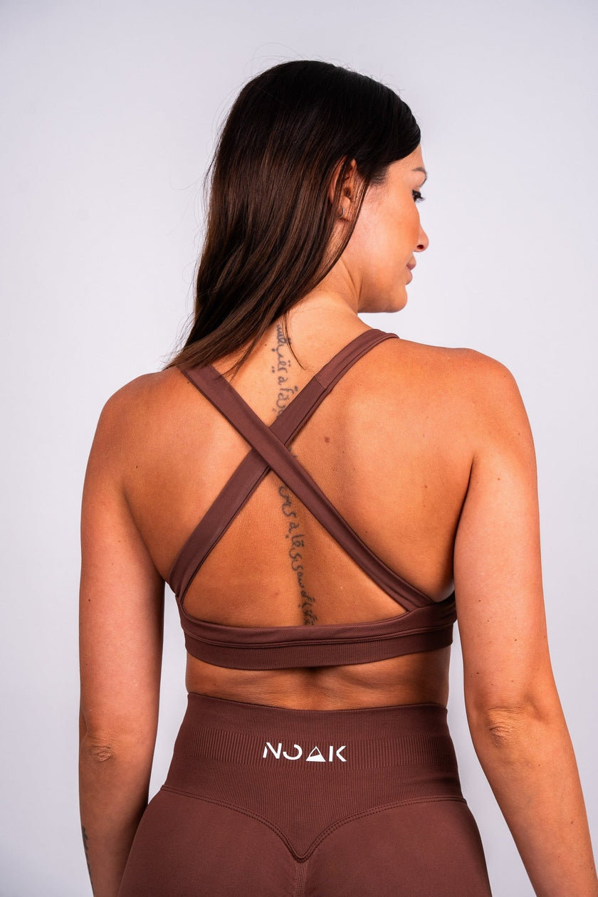 Bra - NOAK SPORT - Noak Roxy Bra | Seamless Gym Bra | Sleek Fit