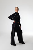 Tracksuit - NOAK SPORT - Noak Nova Tracksuit | Cropped Jacket & Wide Leg Pants Set | Relaxed Fit