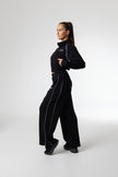 Tracksuit - NOAK SPORT - Noak Nova Tracksuit | Cropped Jacket & Wide Leg Pants Set | Relaxed Fit