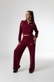 Tracksuit - NOAK SPORT - Noak Nova Tracksuit | Cropped Jacket & Wide Leg Pants Set | Relaxed Fit